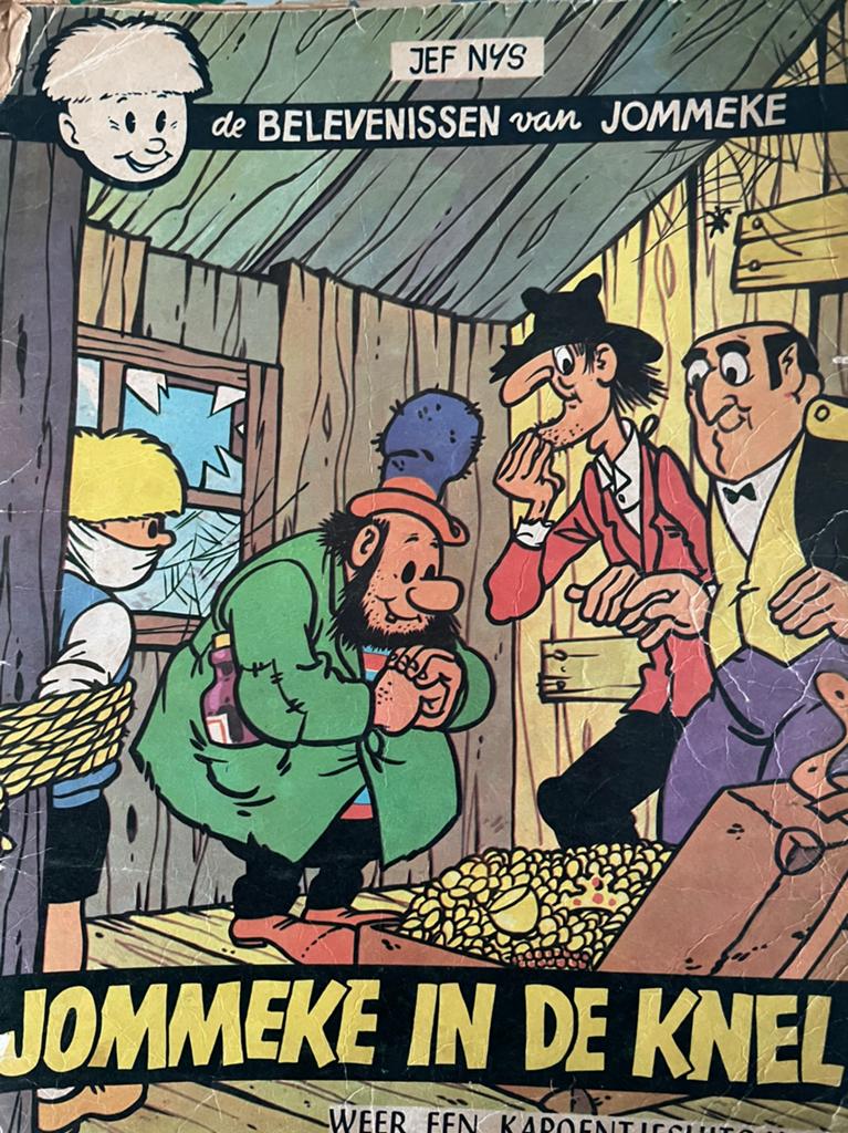 Jommeke in de knel, 34ste album, Boeken, Stripverhalen, Ophalen of Verzenden