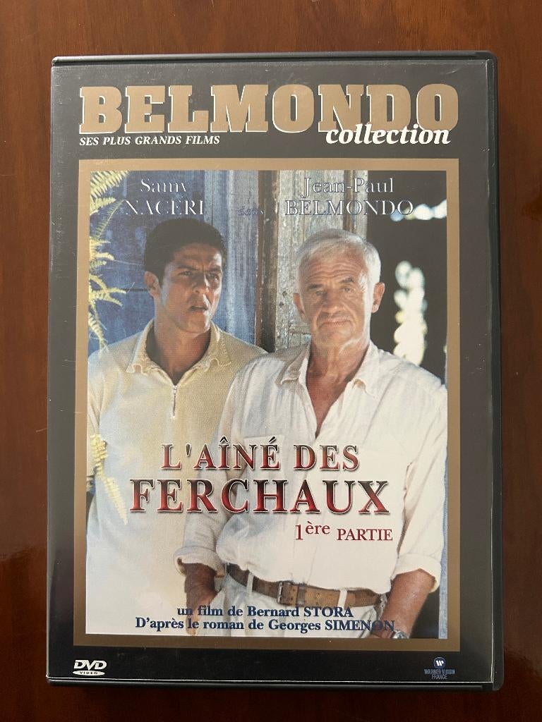 2 DVD - L’aîné des Ferchaux - Belmondo, Nacéri, Cd's en Dvd's, Dvd's | Actie, Ophalen, Zo goed als nieuw