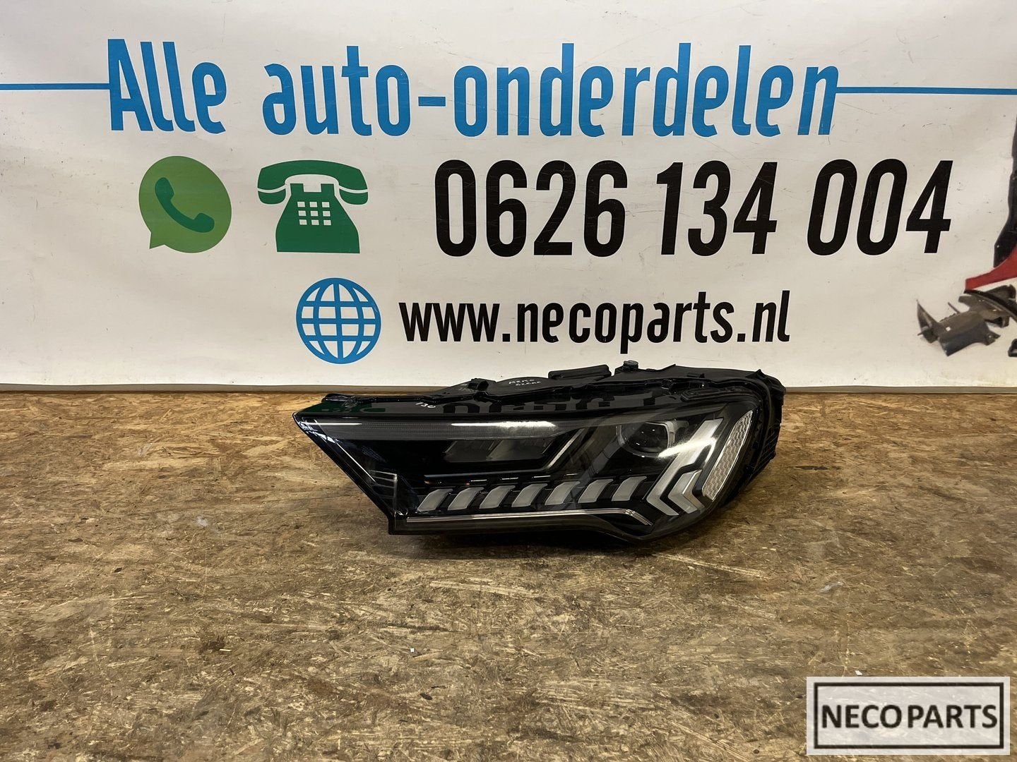 AUDI Q7 4M0941039C MATRIX KOPLAMP COMPLEET ORIGINEEL, Gebruikt, -, -, -
