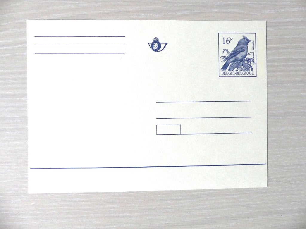 1994 :  Geïllustreerde briefkaart Buzin Pestvogel 16F, Postzegels en Munten, Postzegels | Europa | België, Ophalen of Verzenden