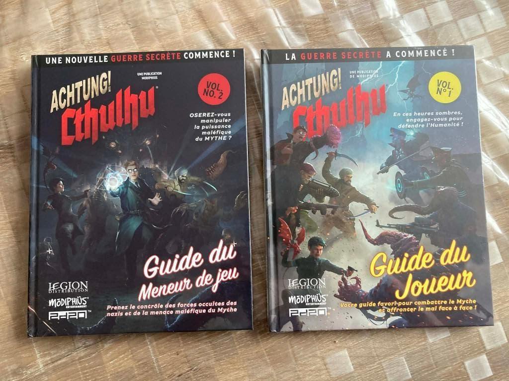 Achtung Ctulhhu Guide du Joueur + Guide du Meneur de Jeu, Enlèvement ou Envoi, Neuf, Autres sujets/thèmes, MODIPHIUS ENTERTAINMENT LTD