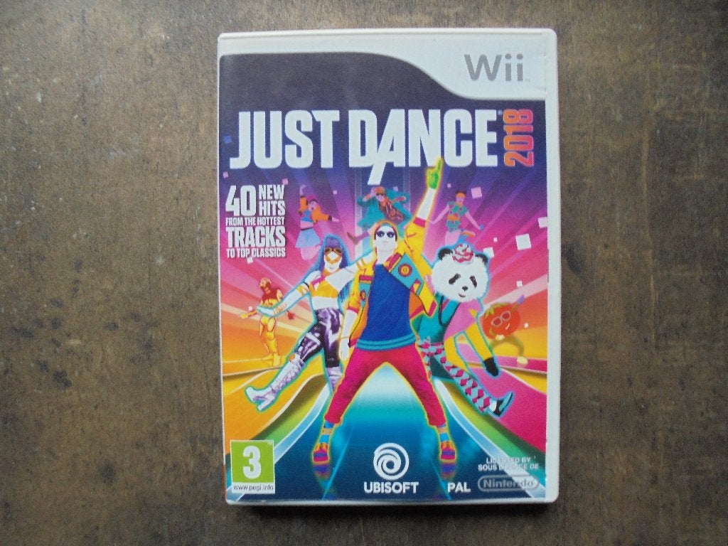 Just Dance 2018 voor Wii (zie foto's), Games en Spelcomputers, Games | Nintendo Wii, Muziek, Gebruikt, Ophalen of Verzenden, 3 spelers of meer