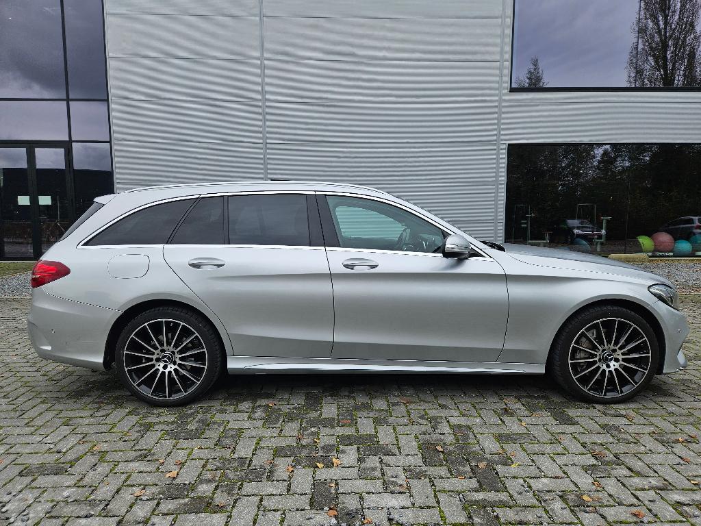 Mercedes C 250d 4-MATIC (204pk) / AMG-line / 19" / EURO 6, Cuir, Argent ou Gris, Achat, Euro 6