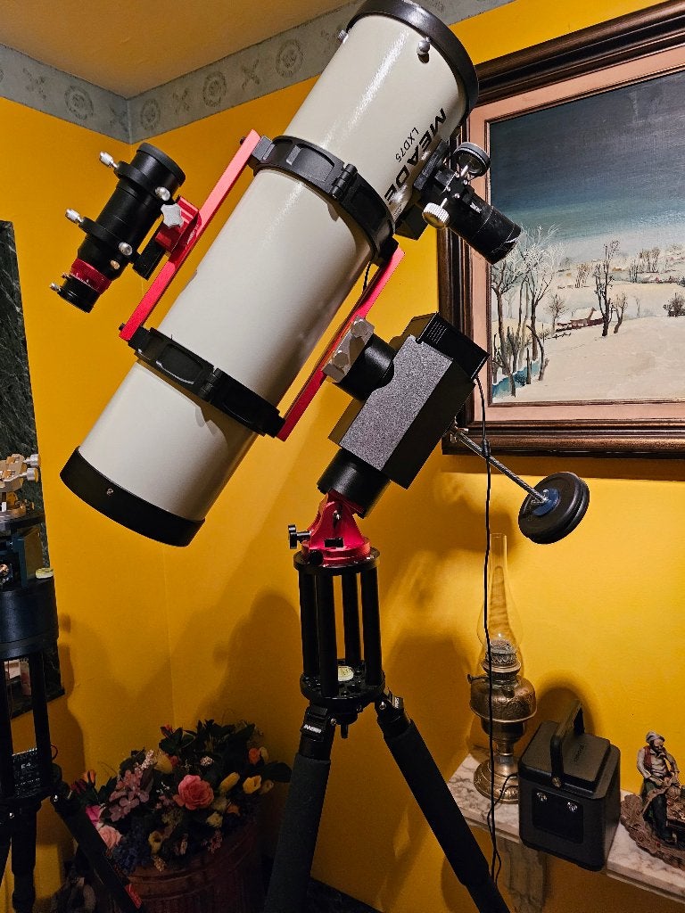 Heavy duty VX DIY Goto Mount met direct drive - 50€ korting, 80 tot 200 mm, Nieuw, Met statief, Spiegeltelescoop (reflector)
