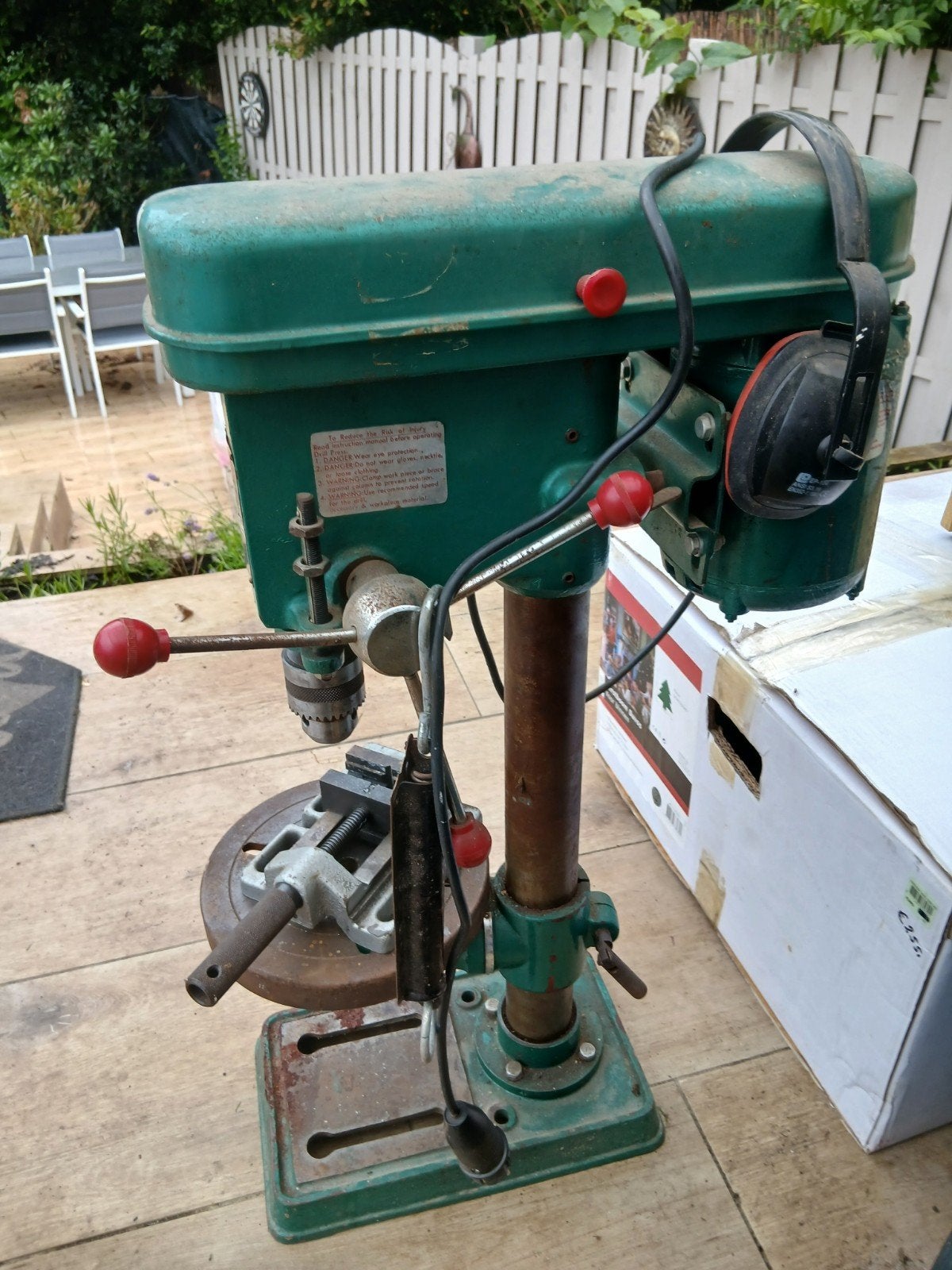 Kolomboormachine, Doe-het-zelf en Bouw, Gereedschap | Boormachines, Ophalen, Kolomboormachine