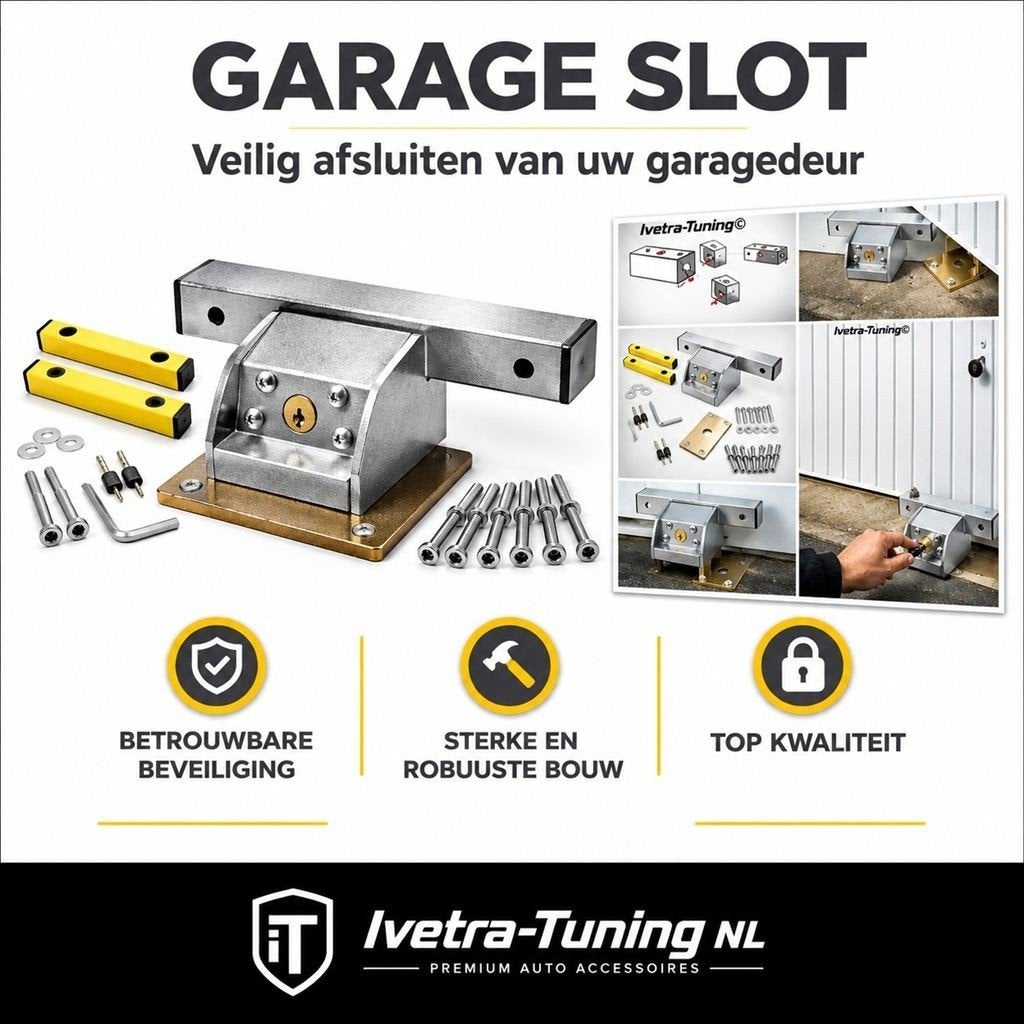 Inbraakpreventie Garageslot | Garagelock, Verzenden, Nieuw, Slot