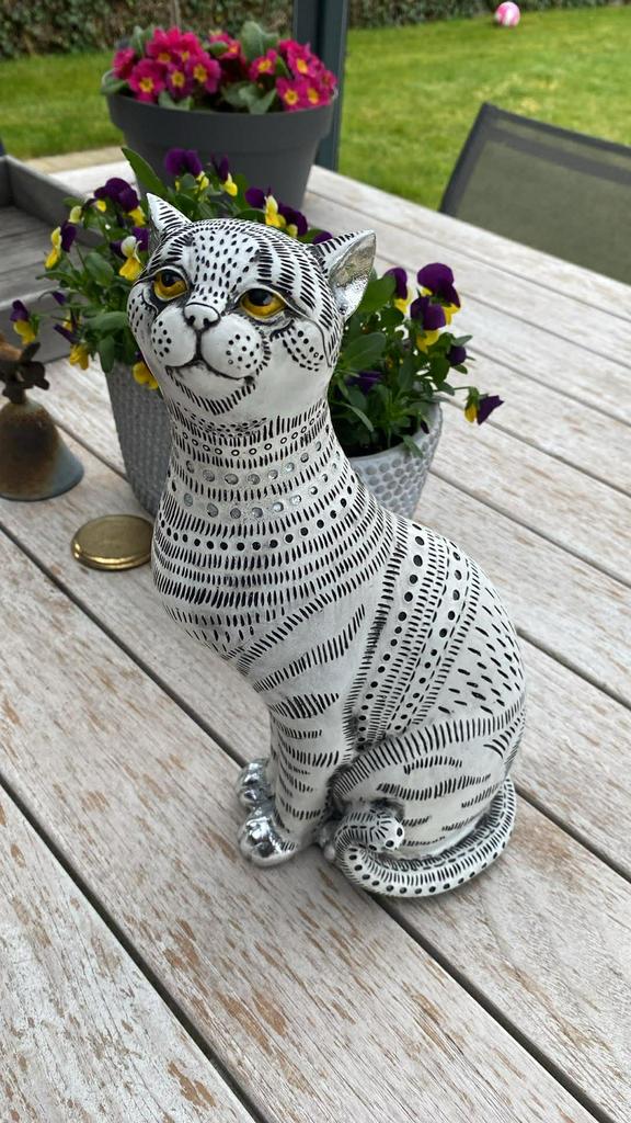Decoratieve Kat in Nieuwstaat, Ophalen of Verzenden, Zo goed als nieuw