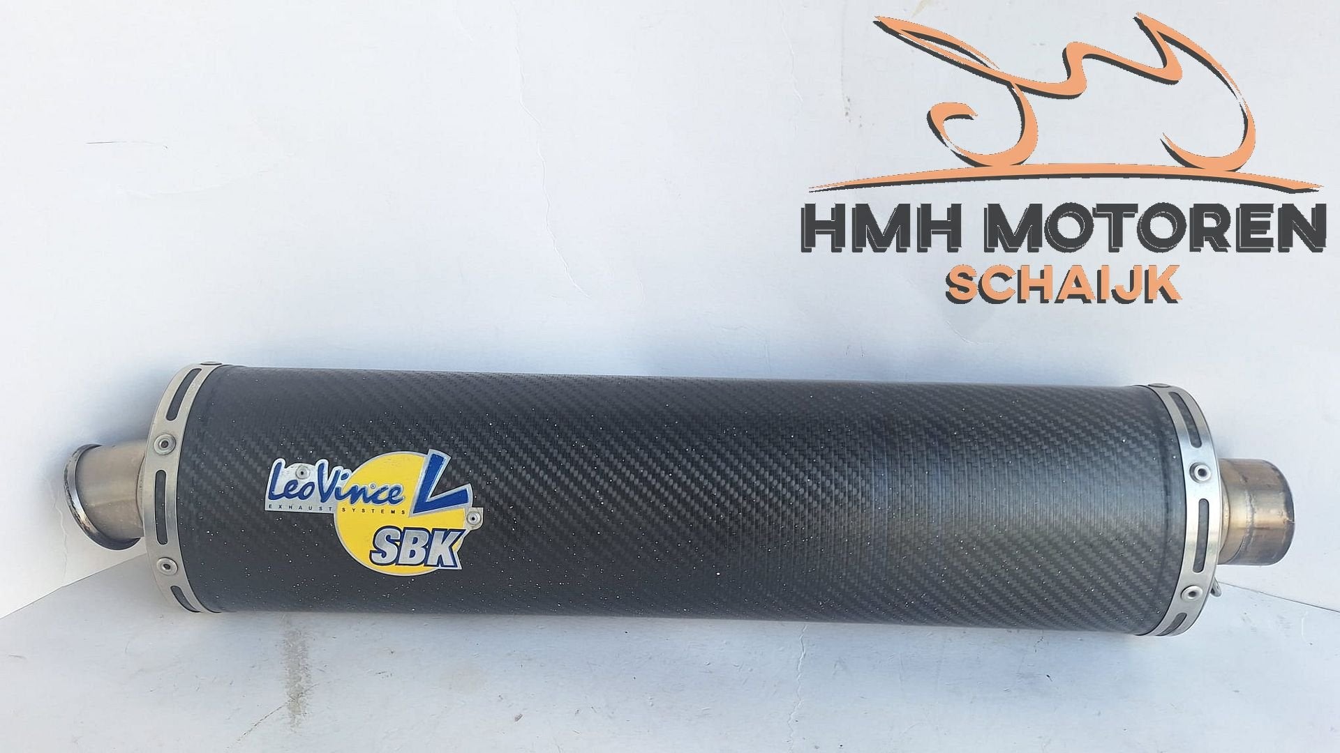 Silencieux d'échappement LeoVince SBK Carbon, échappement sp, -, Utilisé, -, -