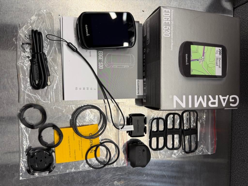 Garmin Edge 530 sensor bundle, Ophalen of Verzenden, Draadloos, Zo goed als nieuw