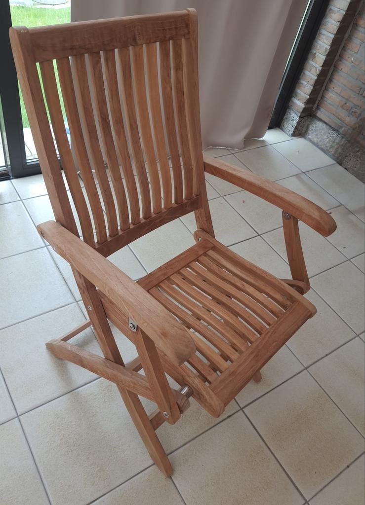4 chaises de salon de jardin, Jardin & Terrasse, Enlèvement