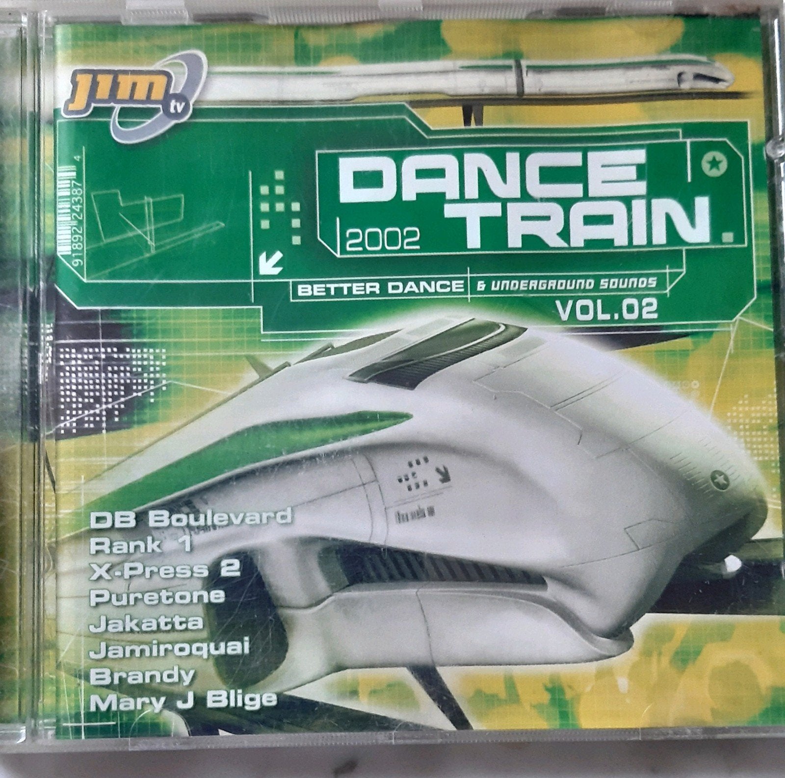 CD DANCE TRAIN, 2002, VOLUME 2, Enlèvement ou Envoi, Utilisé, Dance