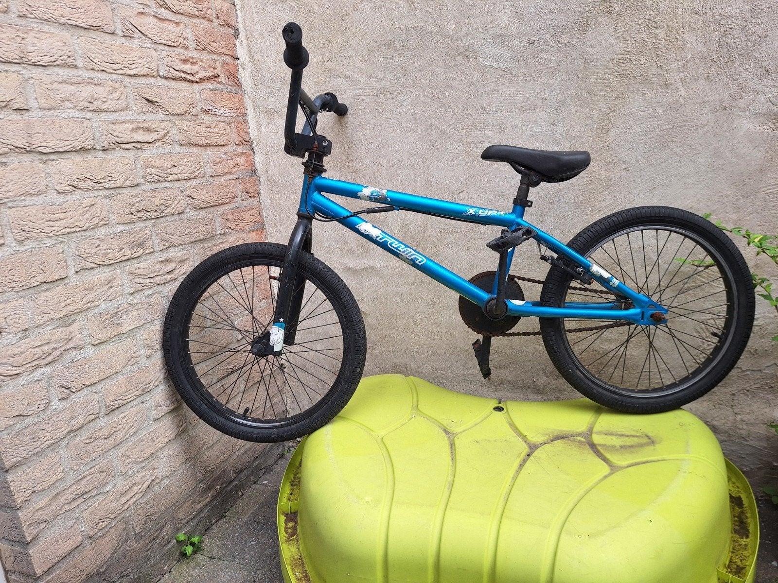Stoere BMX B' TWIN X-UP+, Ophalen