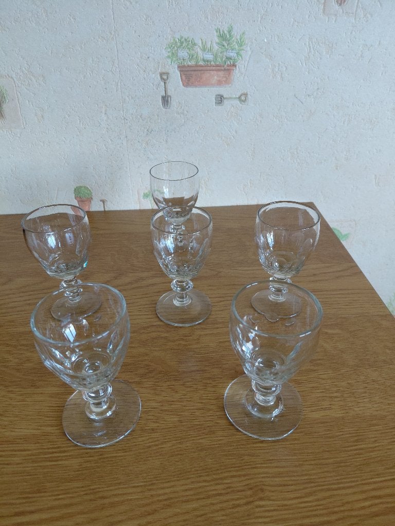 Verres en cristal, Antiquités & Art, Enlèvement
