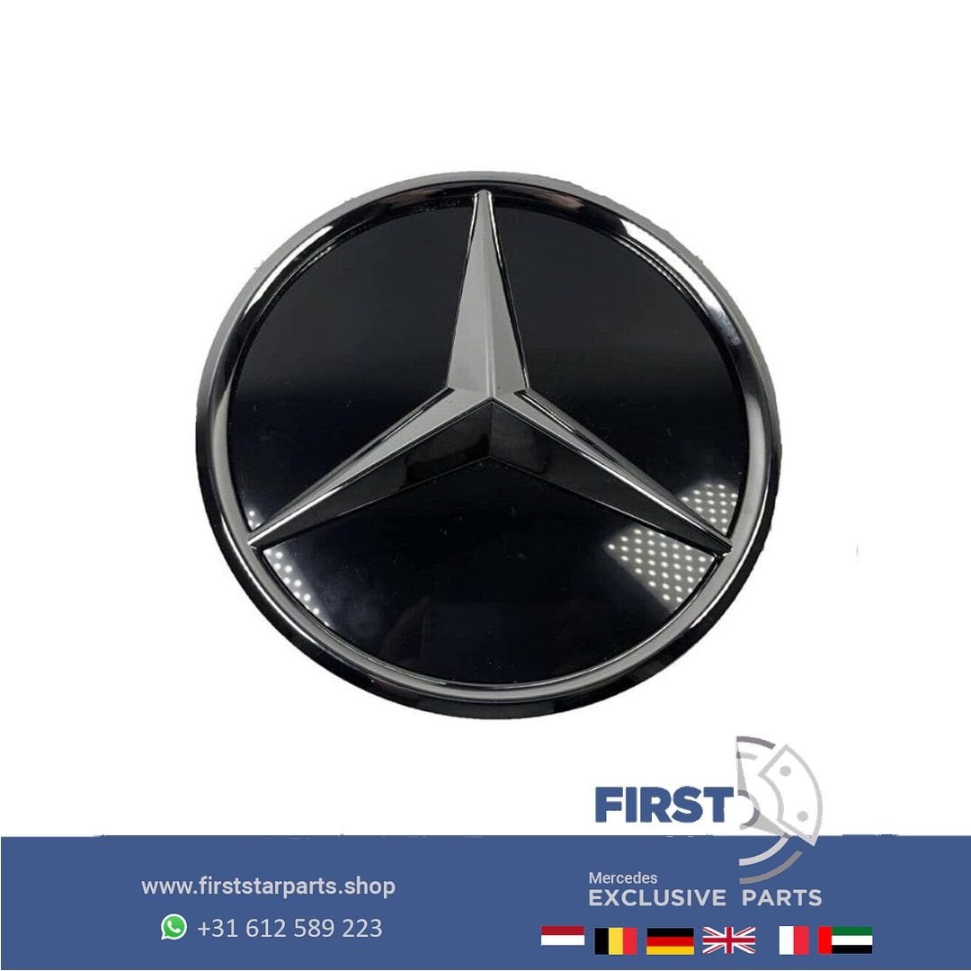 A1778880101 Mercedes FACELIFT STER LOGO GLANS CHROOM W176 W1, Gebruikt, -, Ophalen of Verzenden, -