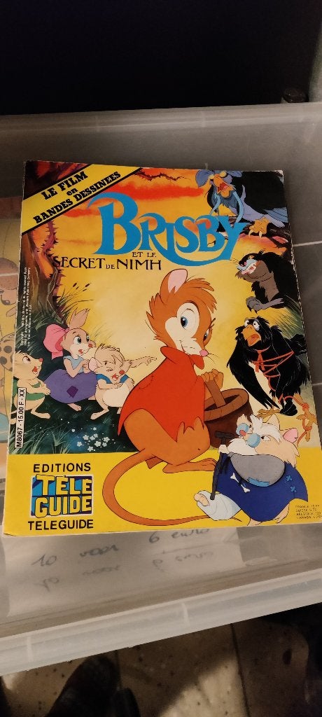 Brisby et le secret de Nimh, Livres, Une BD, Enlèvement, Utilisé, Brisby Ltd
