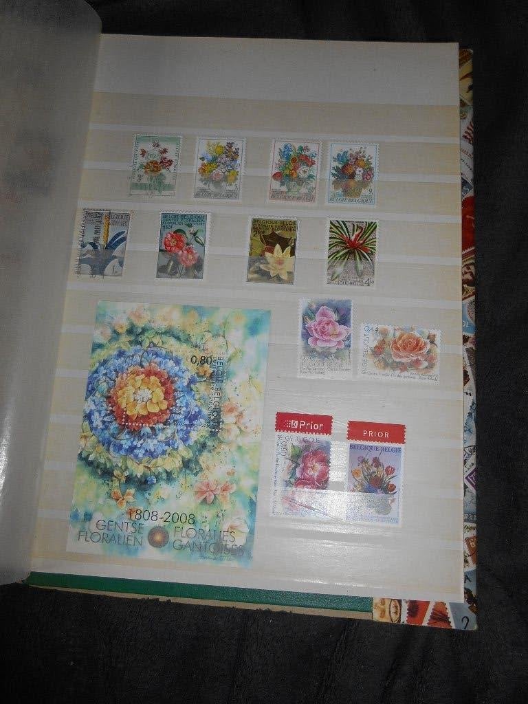 Feuillet + 12 timbres Belge " Floralies Gantoises", Timbres & Monnaies, Timbres | Europe | Belgique, Enlèvement ou Envoi