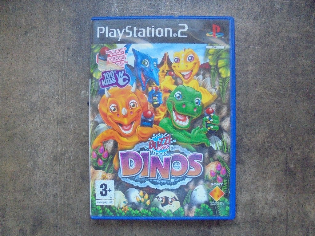 Buzz Junior Dinos voor PS2 (zie foto's), Games en Spelcomputers, Games | Sony PlayStation 2, Puzzel en Educatief, Gebruikt, Ophalen of Verzenden