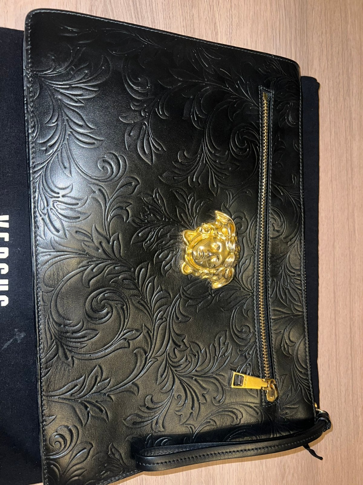 Versace tas, Ophalen of Verzenden, Zo goed als nieuw, Zwart, Shopper