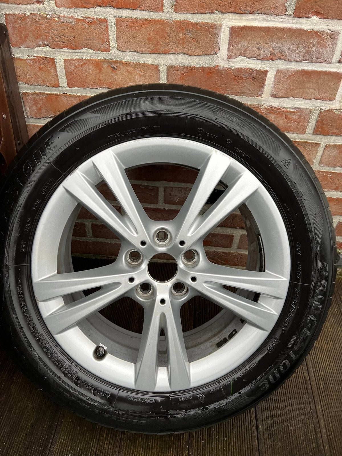 Kit hiver jantes BMW originales pour x1 f48 ou série 2 f45, Ophalen, Gebruikt, Banden en Velgen, 17 inch