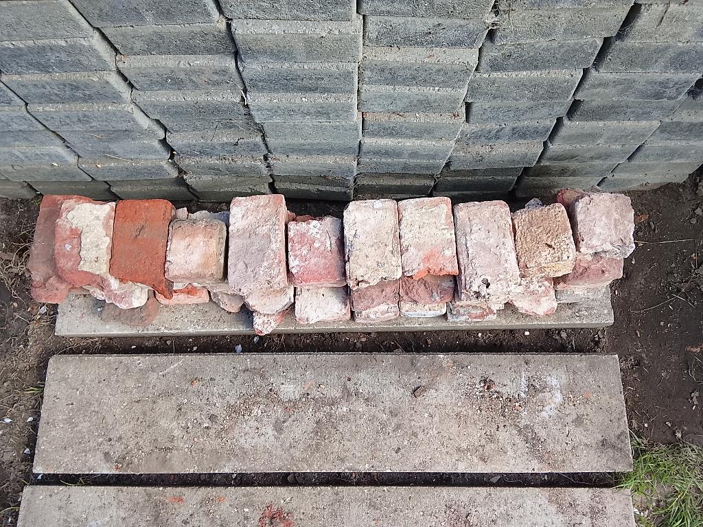 oude bakstenen, Doe-het-zelf en Bouw, Ophalen, Gebruikt, Bakstenen