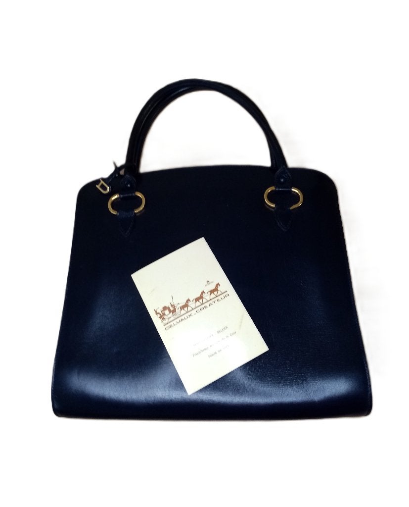 Delvaux Sepia zwart met certificaat, Overige merken, Gebruikt, Info@floreca.be, Zwart