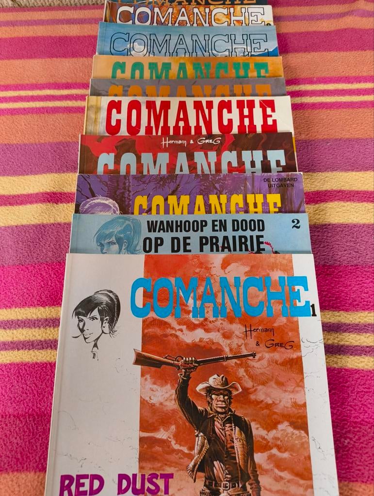 10 x Comanche, Livres, Enlèvement
