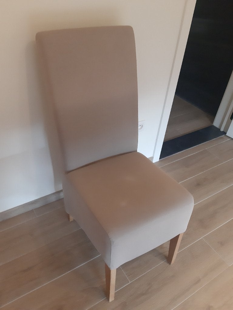 Eetkamerstoelen, Maison & Meubles, Chaises, Brun, Enlèvement, Tissus, Cinq, Six Chaises ou plus