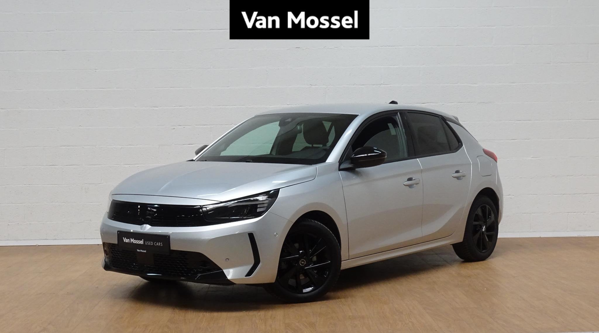 Opel Corsa 1.2 Turbo 74kW S/S verwacht, Auto's, Voorwielaandrijving, Stof, Gebruikt, Zwart