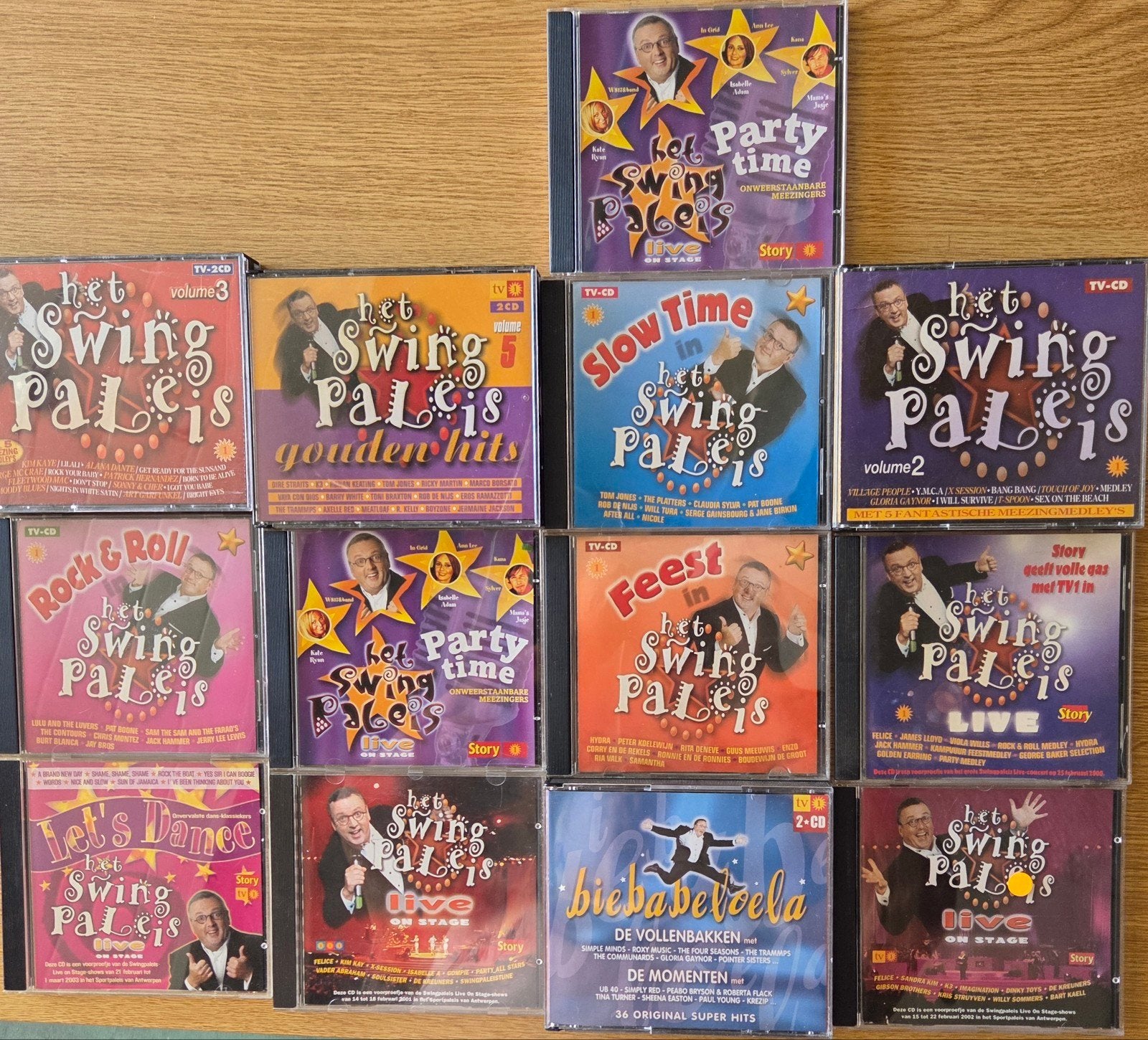 lot swingpaleis, Cd's en Dvd's, Ophalen of Verzenden