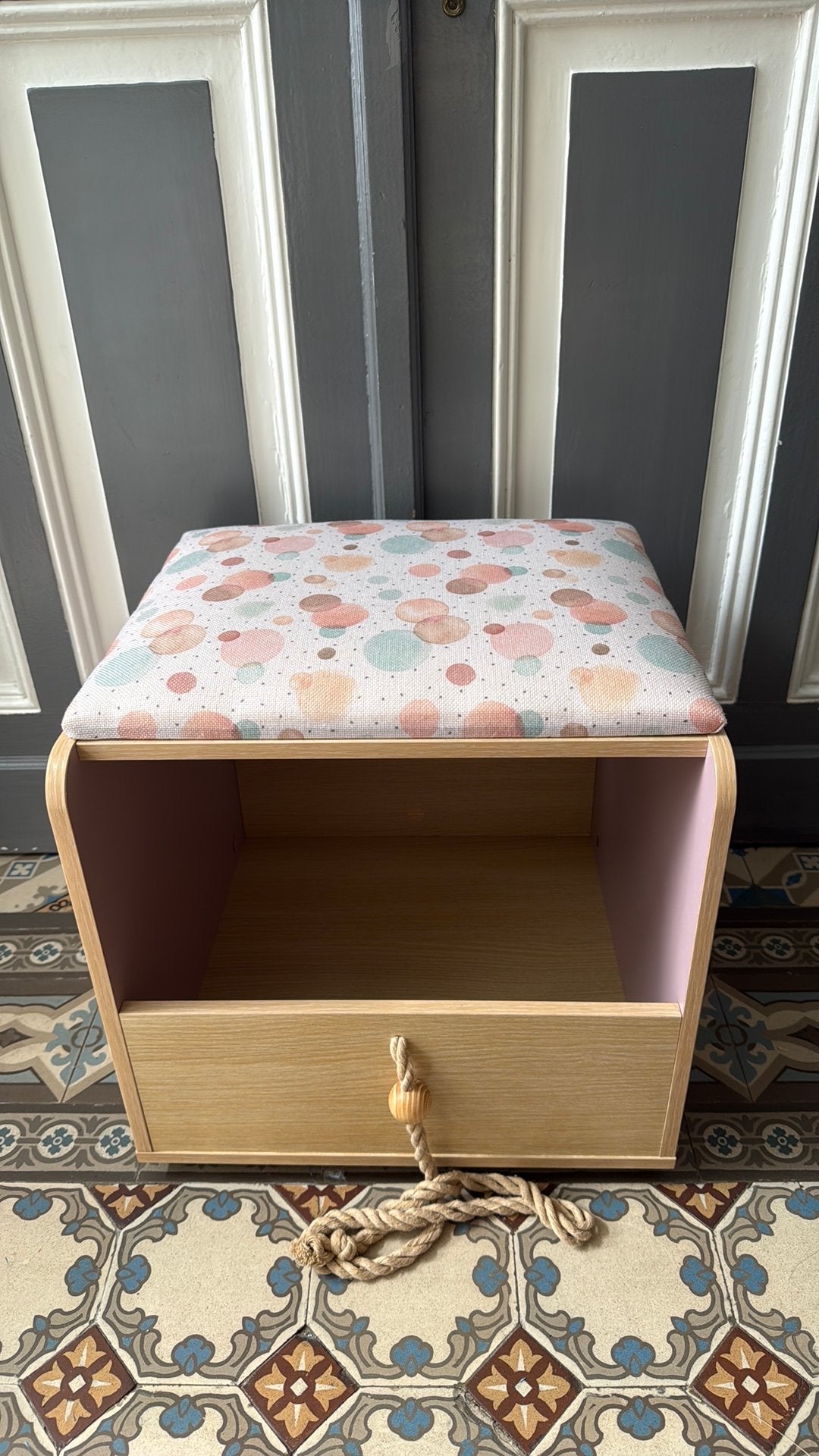 Tabouret enfant à roulette nouveau/kinderkruk m/wielen nieuw, Enlèvement, Comme neuf