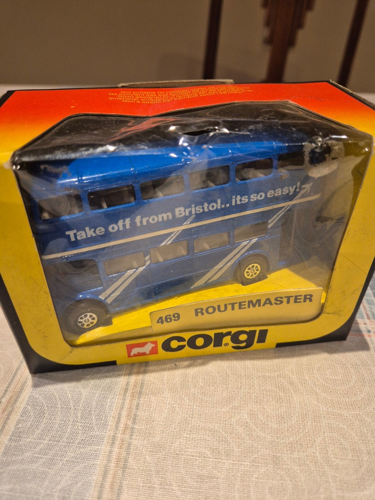 dubbeldekker, Ophalen of Verzenden, Zo goed als nieuw, Bus of Vrachtwagen, Corgi