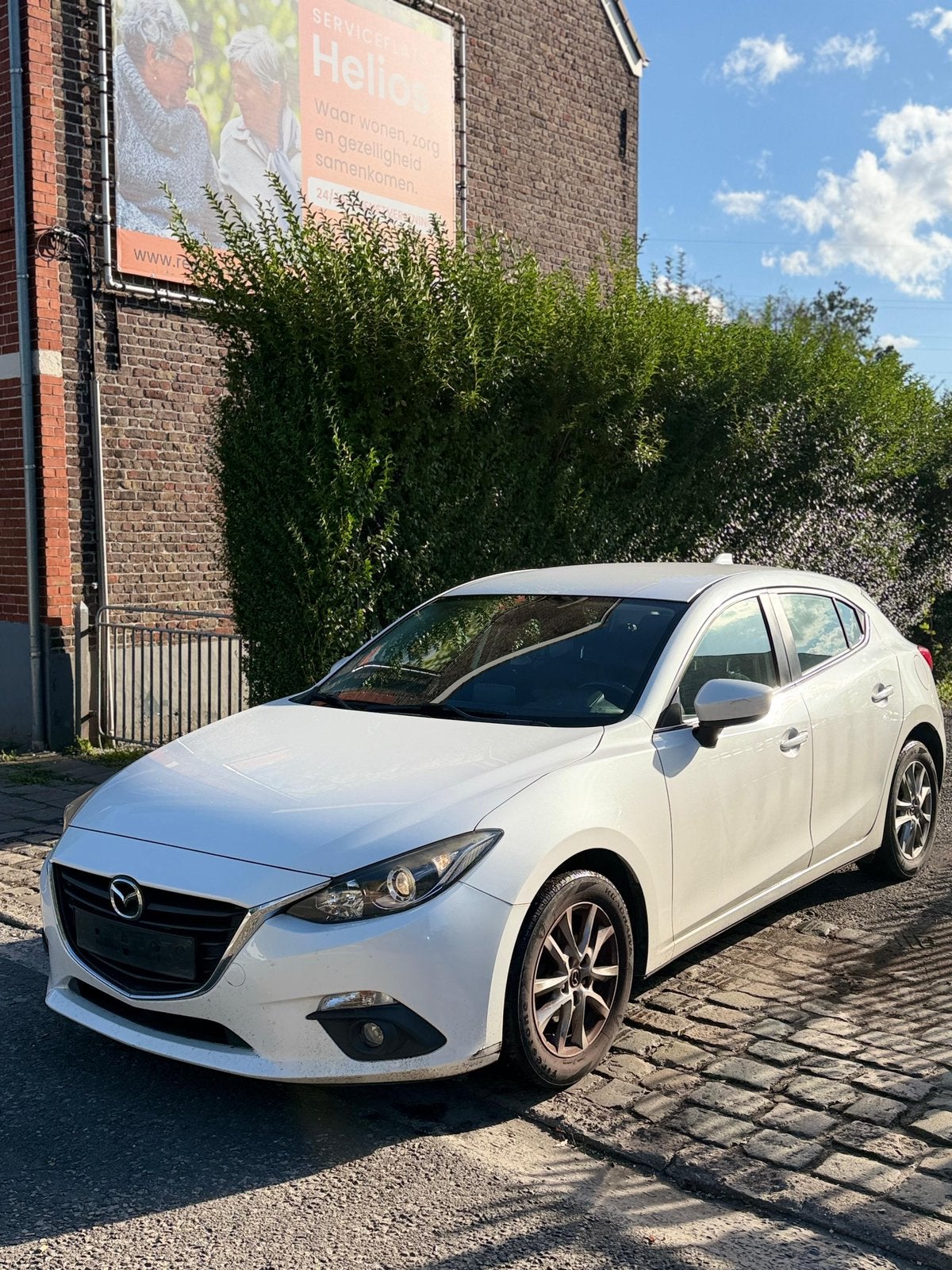 Mazda 3-2015-103.000km-1.5 SKACTIV, Auto's, Mazda, Voorwielaandrijving, Euro 5, Stof, 1498 cc