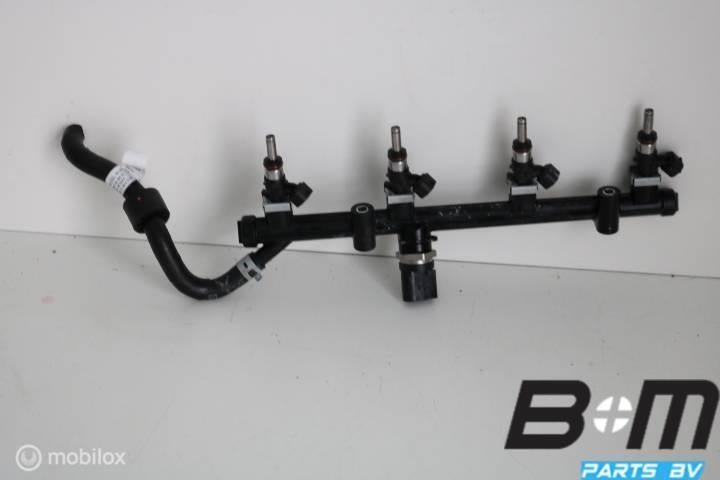 Brandstofrail met verstuivers Seat Leon 5F 1.8 TSI CJS, Gebruikt