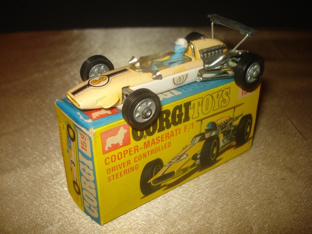 CORGI TOYS Ancienne Cooper-Maserati F1 avec Boîte Originale, Ophalen of Verzenden, Zo goed als nieuw, Auto, Corgi