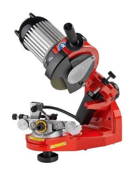 Affûteuse de chaîne de tronçonneuse TECOMEC (hydraulique), Bricolage & Construction, Outillage | Meuleuses, Comme neuf, Autres types