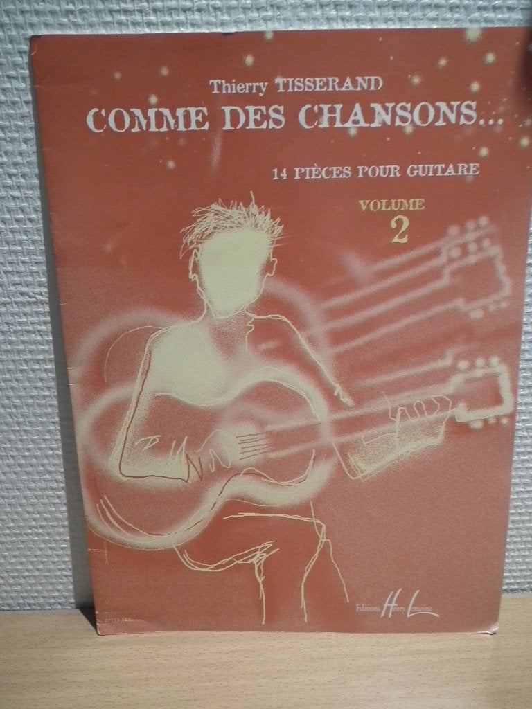 Thierry Tisserrand Comme des chansons Volume 2, Muziek en Instrumenten, Bladmuziek, Verzenden, Overige genres, Les of Cursus, Gitaar