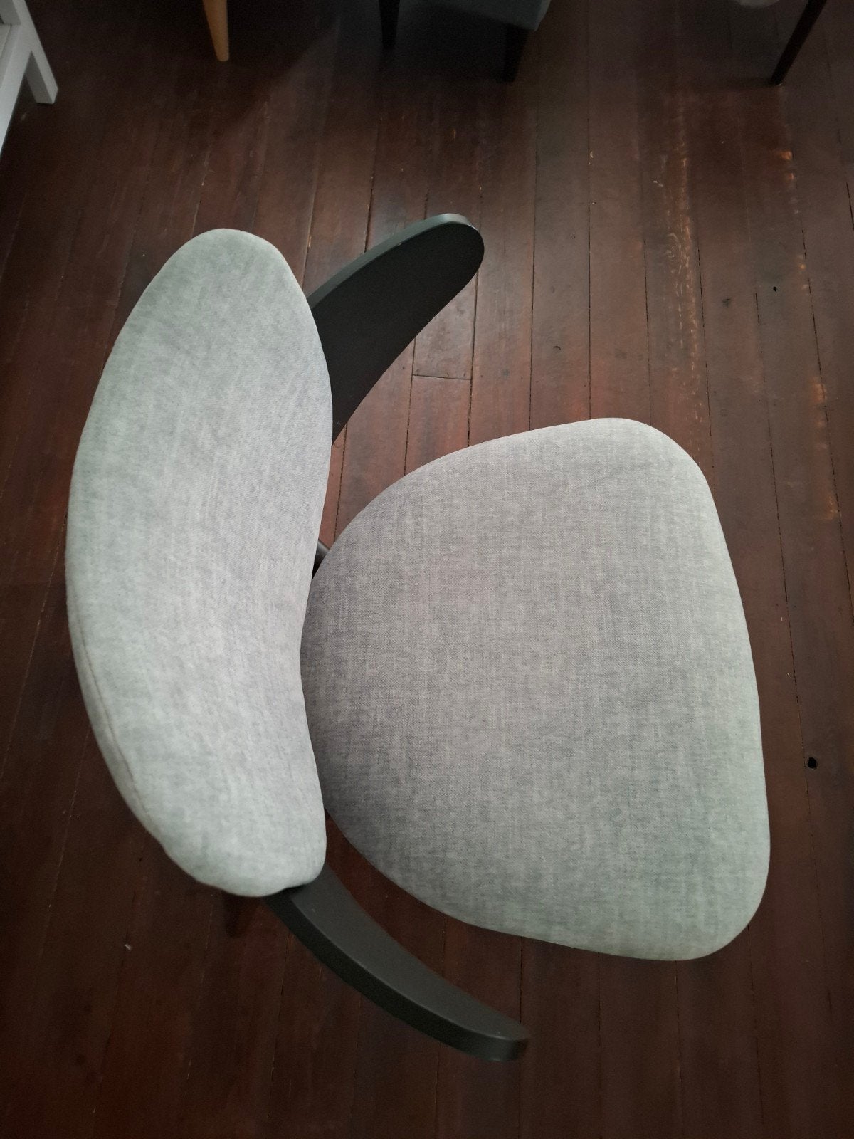 6 zachtgroene vernieuwde eetkamerstoelen, Huis en Inrichting, Stoelen, Ophalen, Overige kleuren, Zo goed als nieuw, Retro look