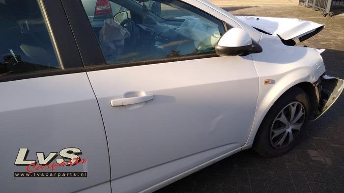 Portière 4portes avant droite d'un Chevrolet Aveo, -, 3 mois de garantie, Utilisé, Porte