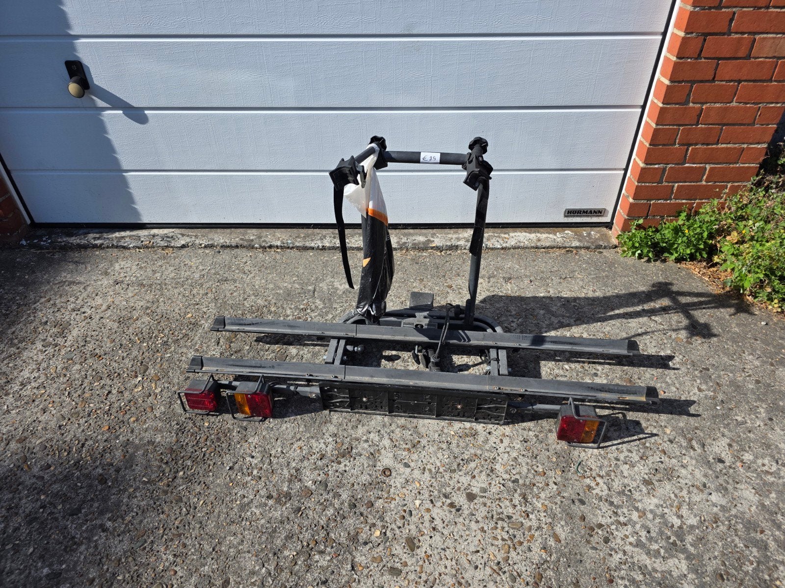 Fietsendrager, Ophalen, 2 fietsen, Gebruikt, Trekhaakdrager