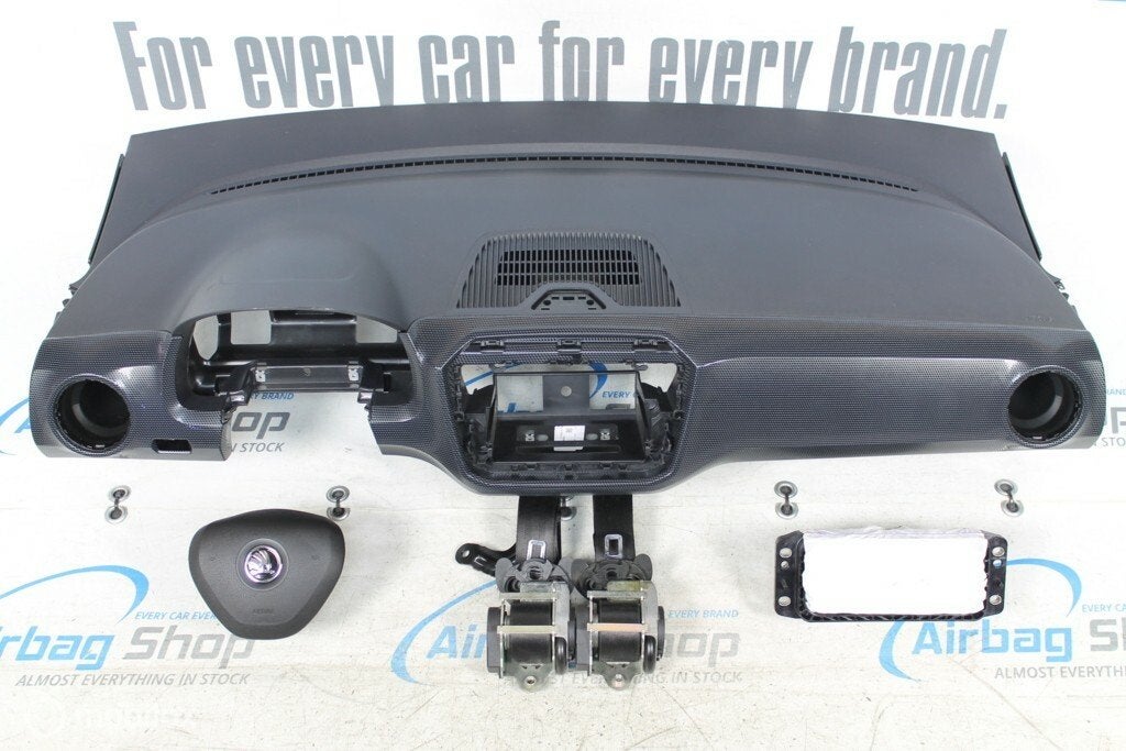 Airbag kit Tableau de bord carbon Skoda Citigo, Autos : Pièces & Accessoires, Enlèvement ou Envoi, Utilisé