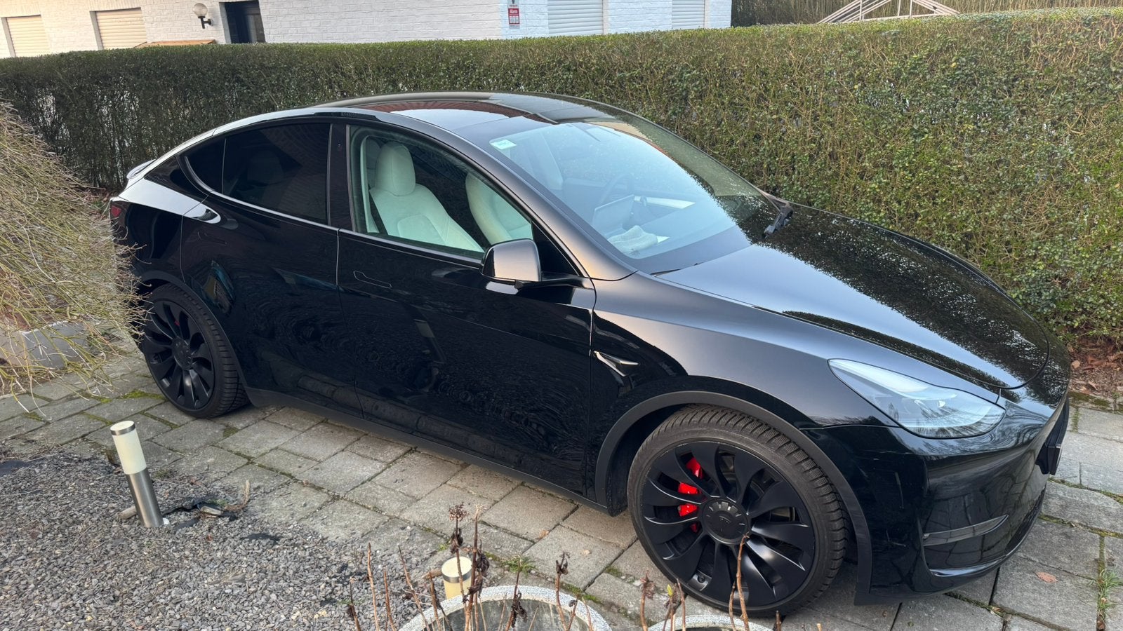 Tesla Model Y Performance Garantie 02/2027, Auto's, Automaat, Euro 6, Parkeerassistent, Zwart