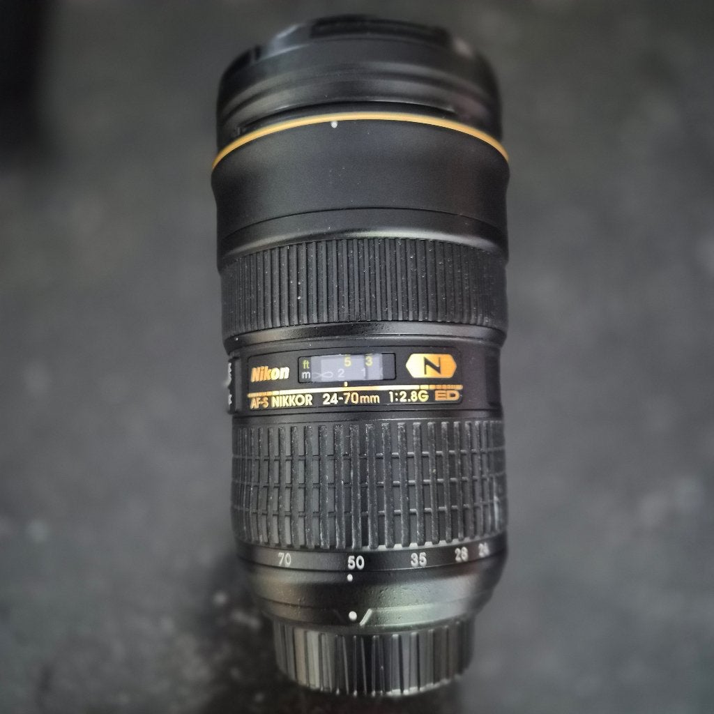 Nikon AF-S NIKKOR 24-70 mm f/2.8G ED, TV, Hi-fi & Vidéo, Enlèvement ou Envoi, Autofocus, Nikon, Utilisé
