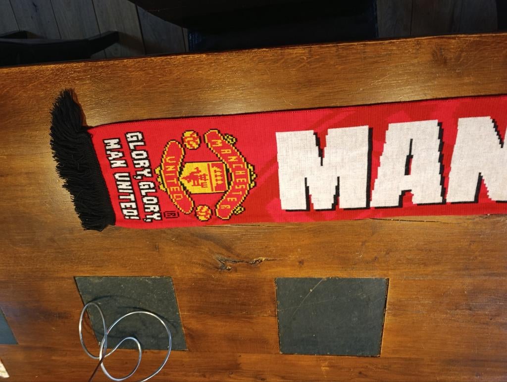 Supporterssjaal Manchester United, Ophalen of Verzenden