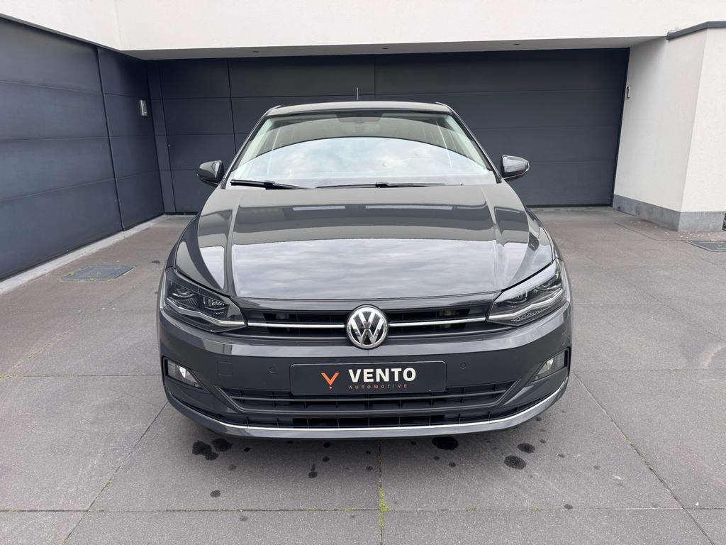 Polo 1.0 TSI DSG veel opties. 1 JAAR GARANTIE, Autos, Alarme, Euro 6, Entreprise, Noir