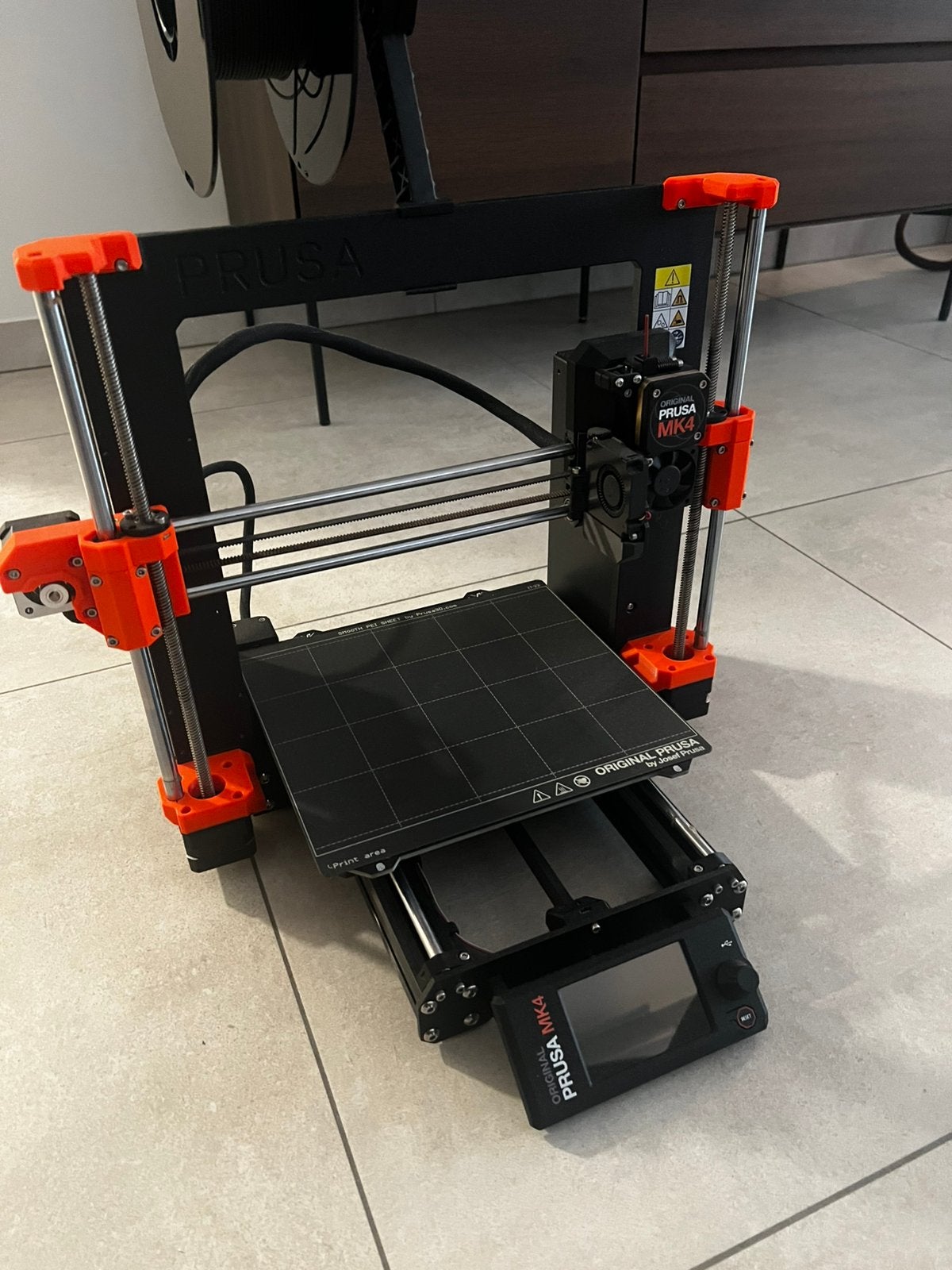 Prusa Mk4, Ophalen, Zo goed als nieuw