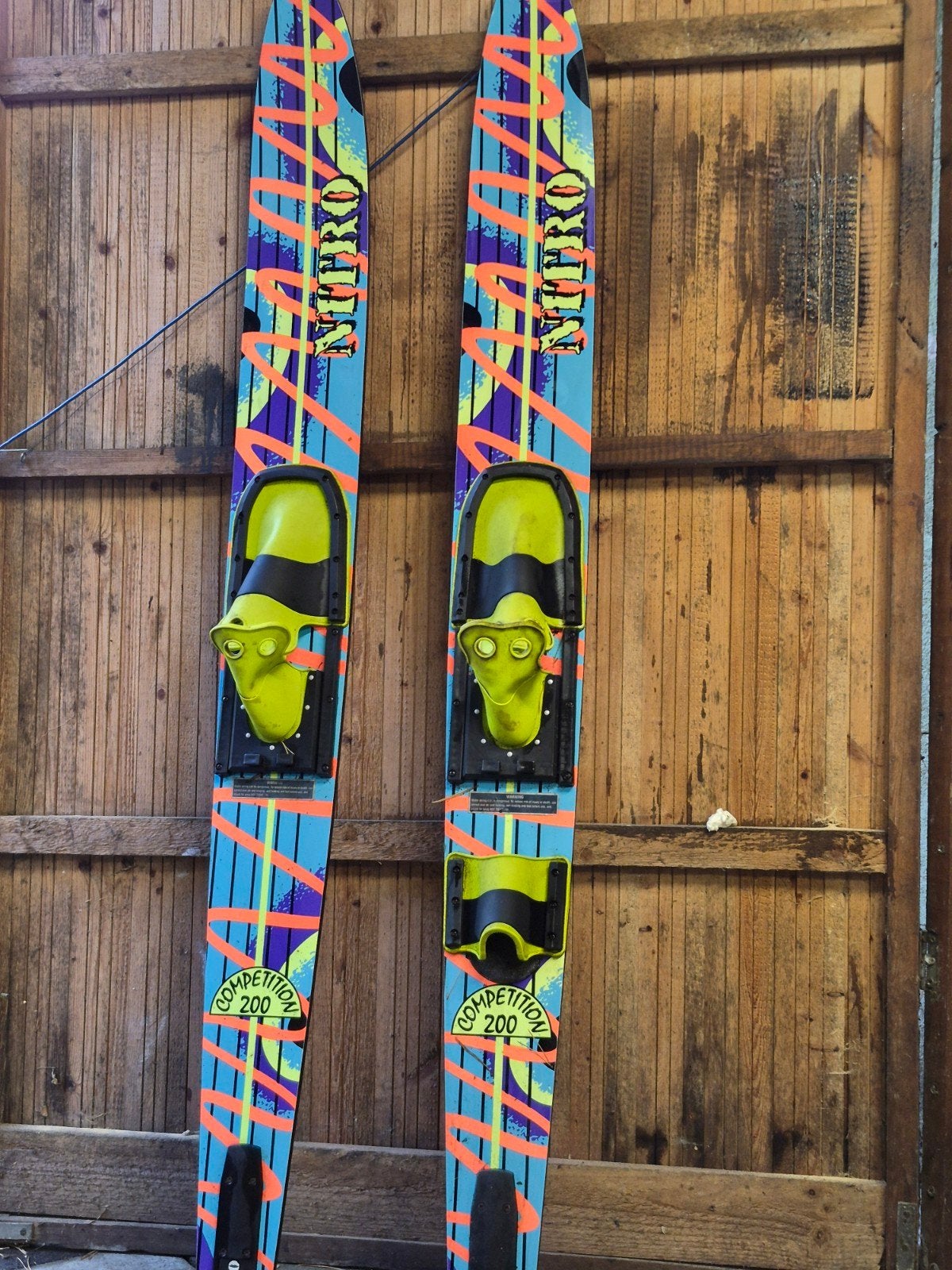 waterski's, Watersport en Boten, Ophalen, Gebruikt, 160 cm of meer, Waterski's