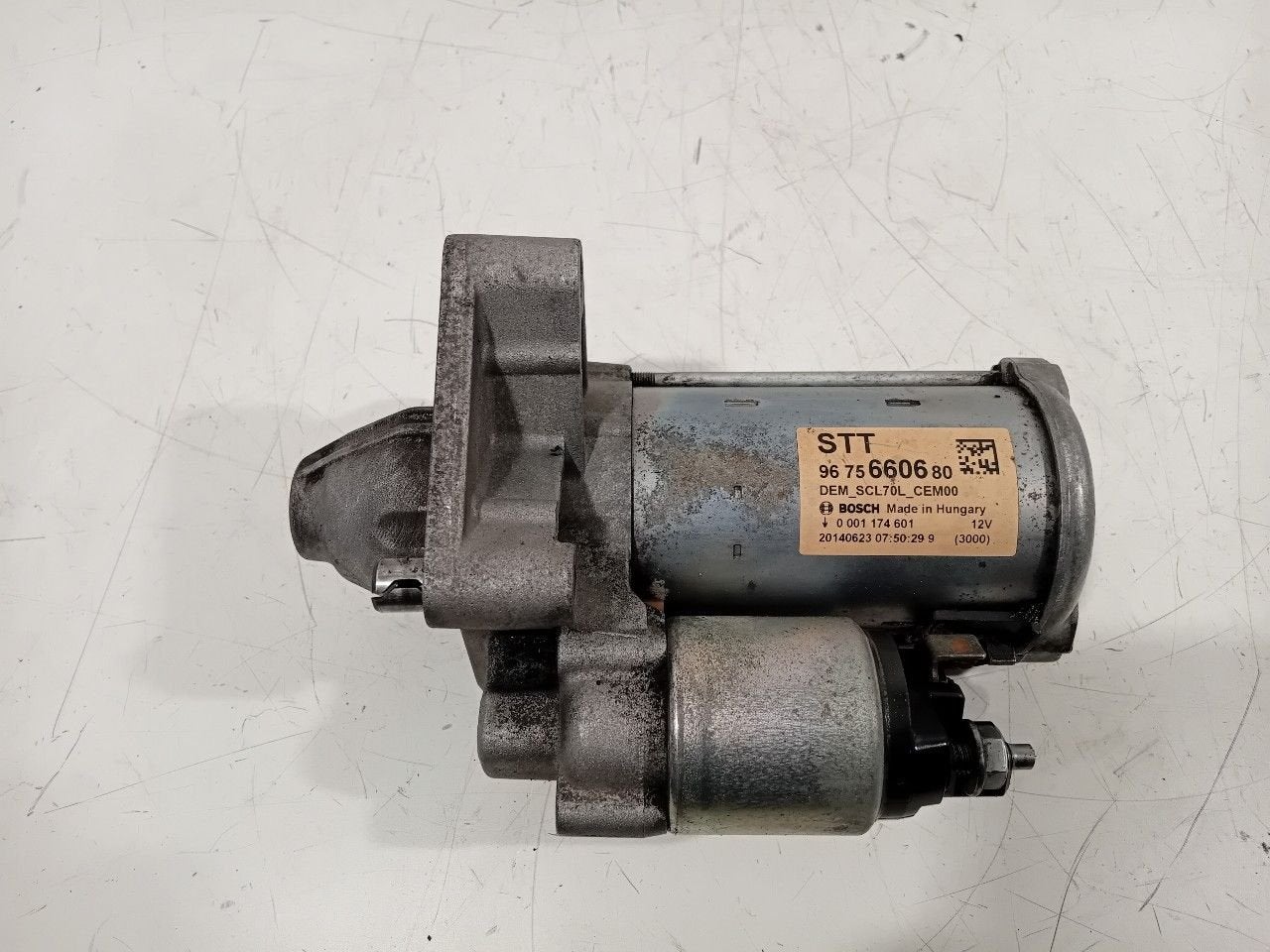 Startmotor Peugeot 308, Onderdelen@venauto.nl, Van der Ven Autorecycling B.V., Gebruikt, Ettenseweg 76, 4706 PB Roosendaal, The Netherlands