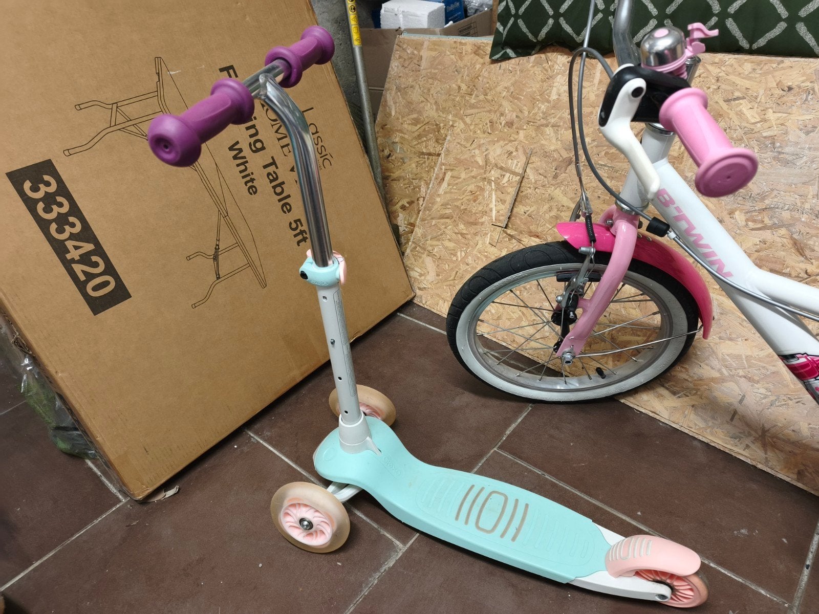 Trottinette enfant 3 roues Oxelo B500 Decathlon, Enlèvement, Comme neuf, Step simple, Oxelo Decathlon