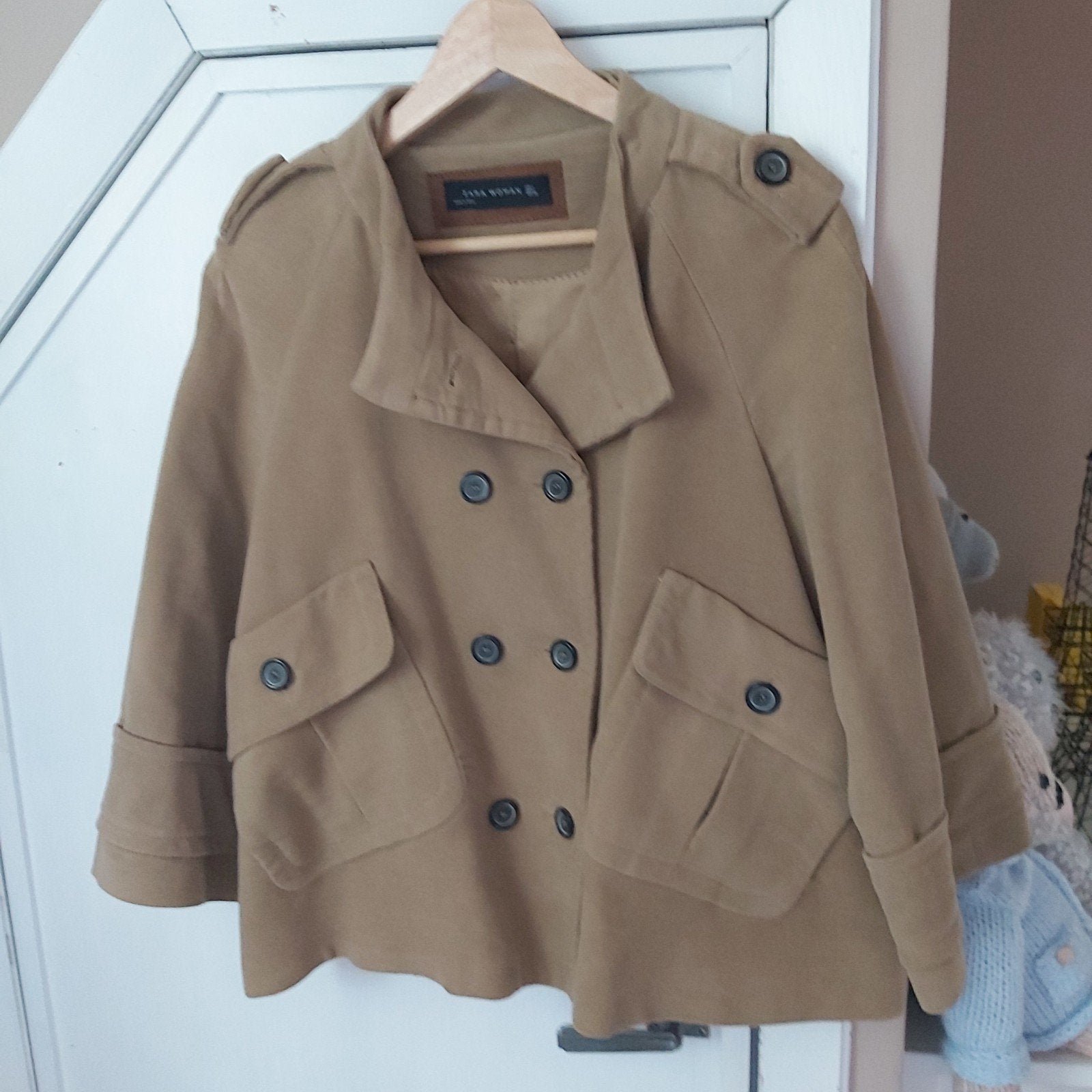 Prachtig jasje large Zara., Zara., Enlèvement ou Envoi, Comme neuf, Taille 42/44 (L)