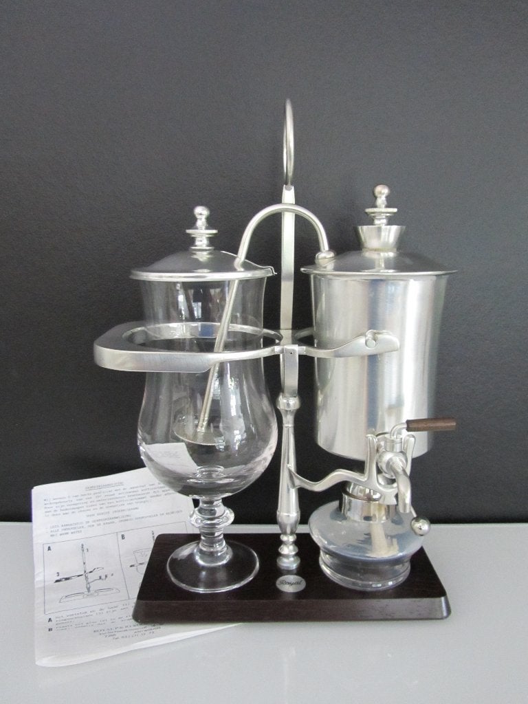 ROYAL manueel artisanaal koffiezet apparaat, Ophalen of Verzenden, Zo goed als nieuw